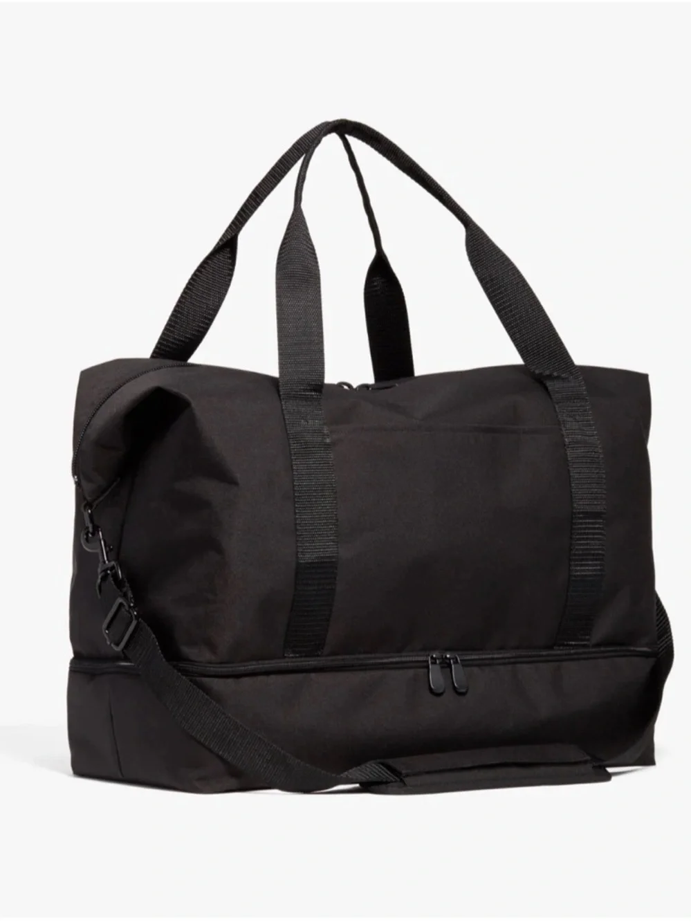 Catalina Deluxe Small Weekender Duffel Bag Black NWT – NJOY Logo